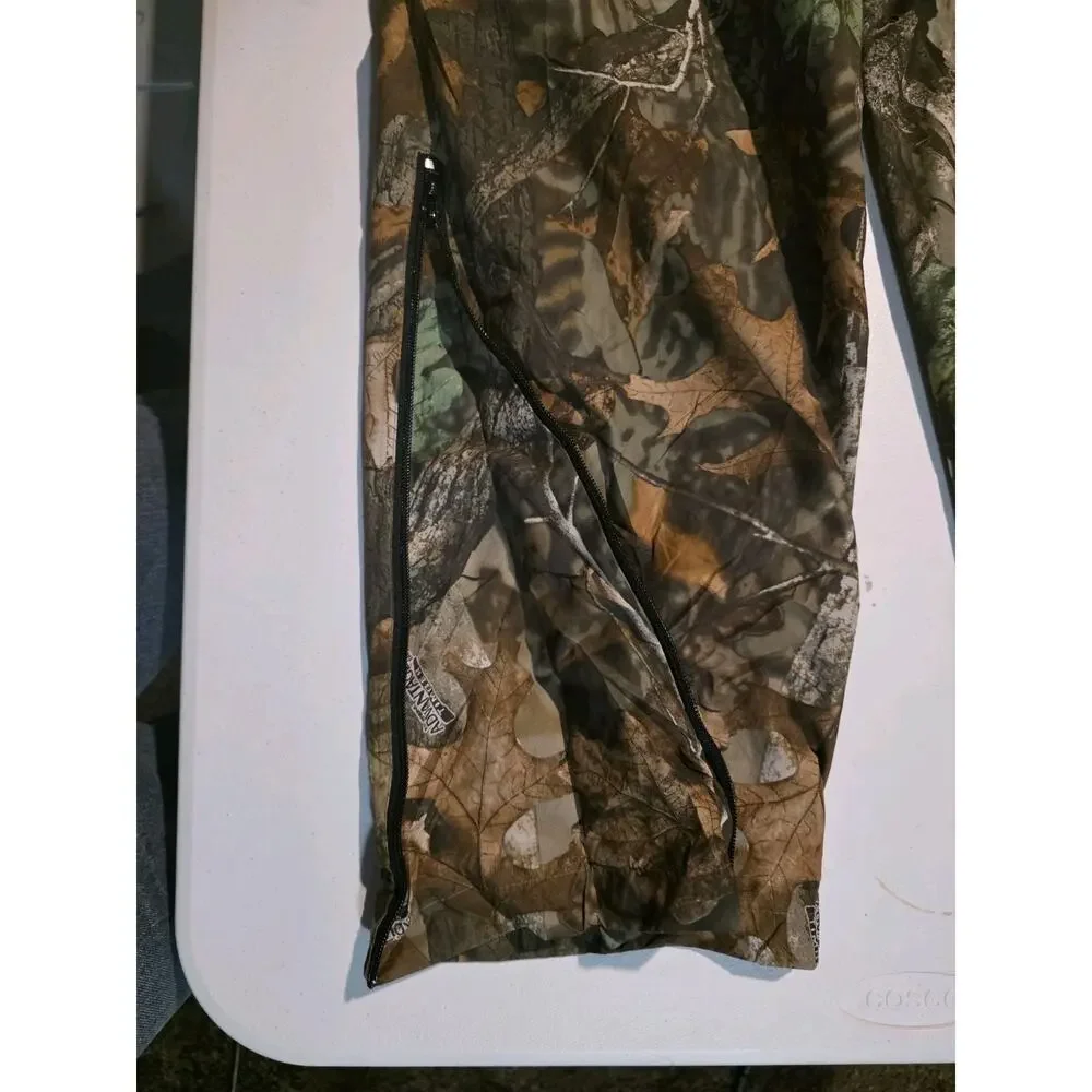 Stearns Dry Wear Advantage Timber Break Up Camo Rain Pants XL Hunting Outdoor